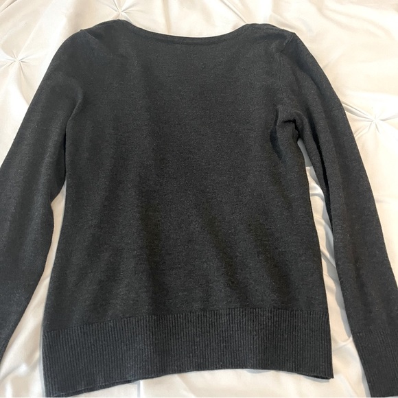 a.Jesdani Women Cardigan Charcoal Gray Small - Picture 3 of 5